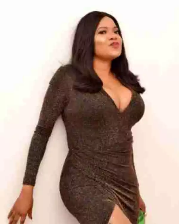 Toyin Aimakhu Wows In Thigh-High Slit Dress For A Movie Premiere